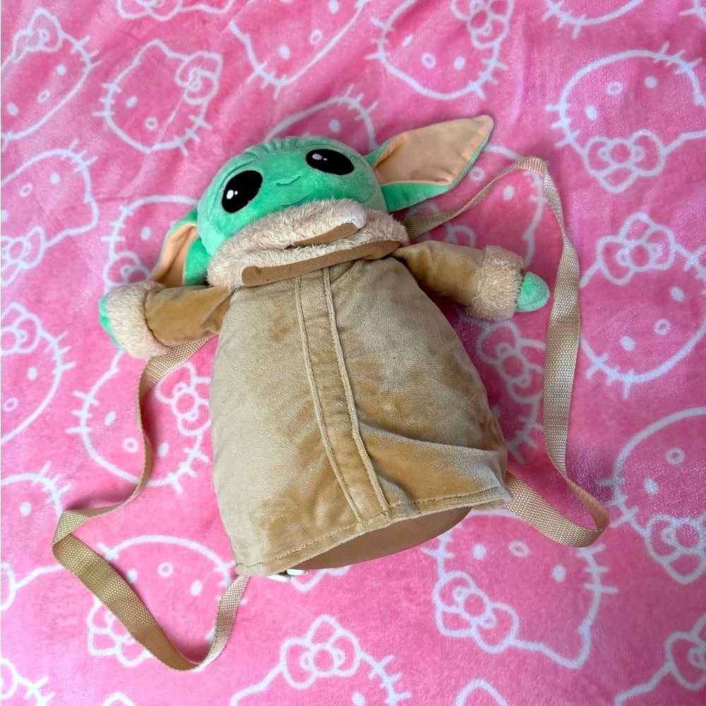 Grogu Mandalorian Plush Backpack